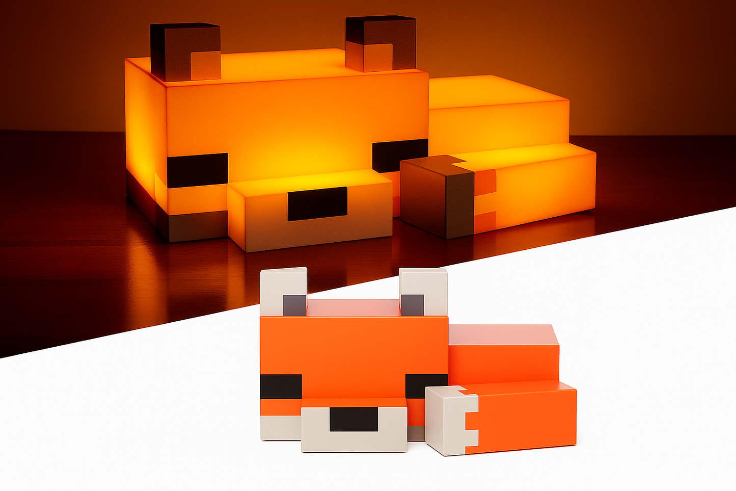 Róka lámpa Lamp Crafter