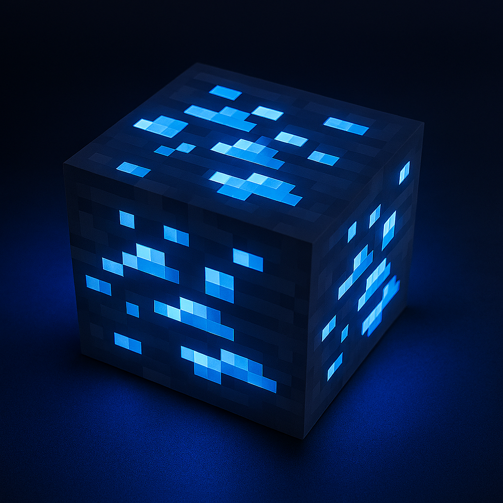 Drágakő érc lámpa Lamp Crafter