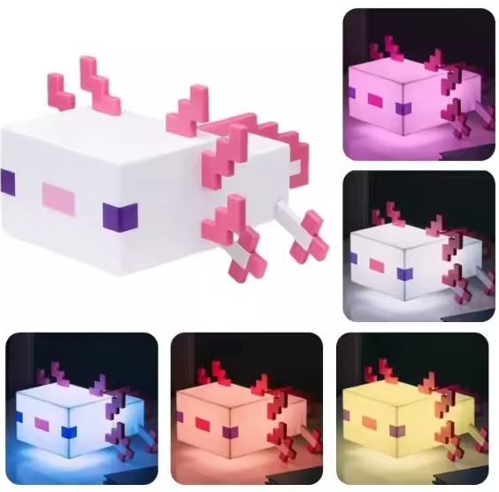 Axolotl lámpa Lamp Crafter